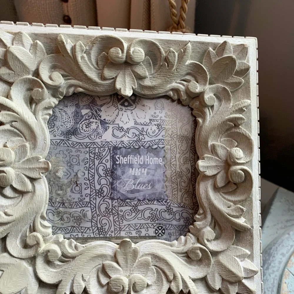 Sheffield Home Sage Ornate Photo Frame